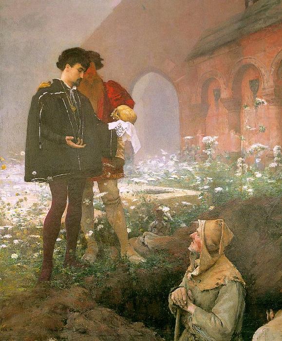 Hamlet and the Grave Diggers, Pascal Adolphe Jean Dagnan-Bouveret